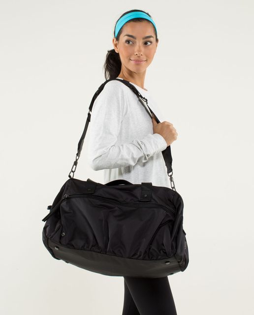 Lululemon Work It Out Duffel - Midnight Iris Multi - lulu fanatics