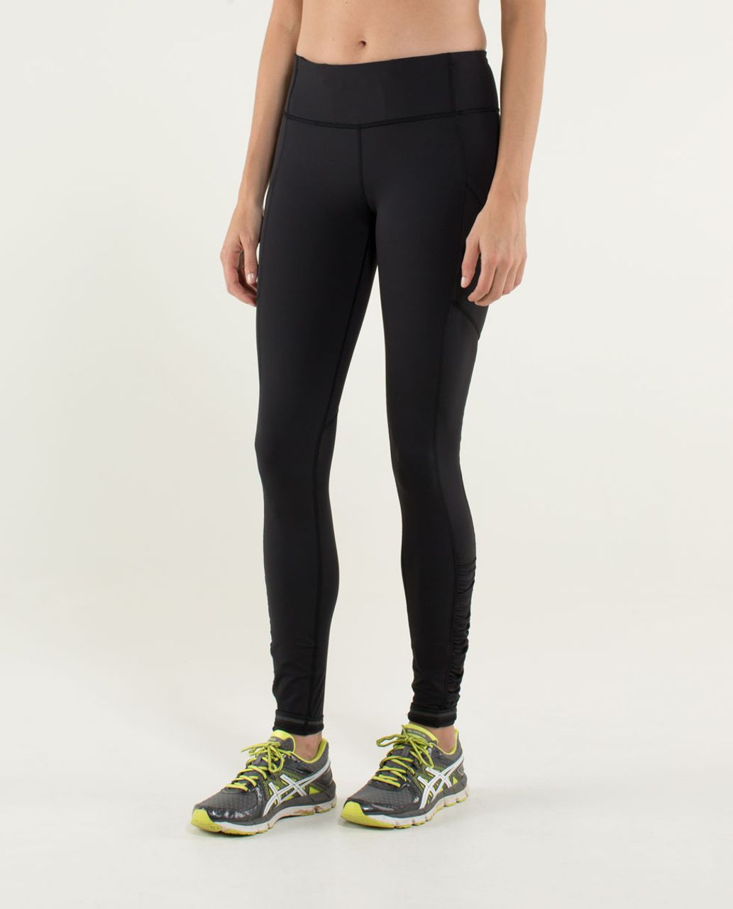 Lululemon Hit It 7/8 Tight (25) - Frozen Fizz White Black / Black - lulu  fanatics