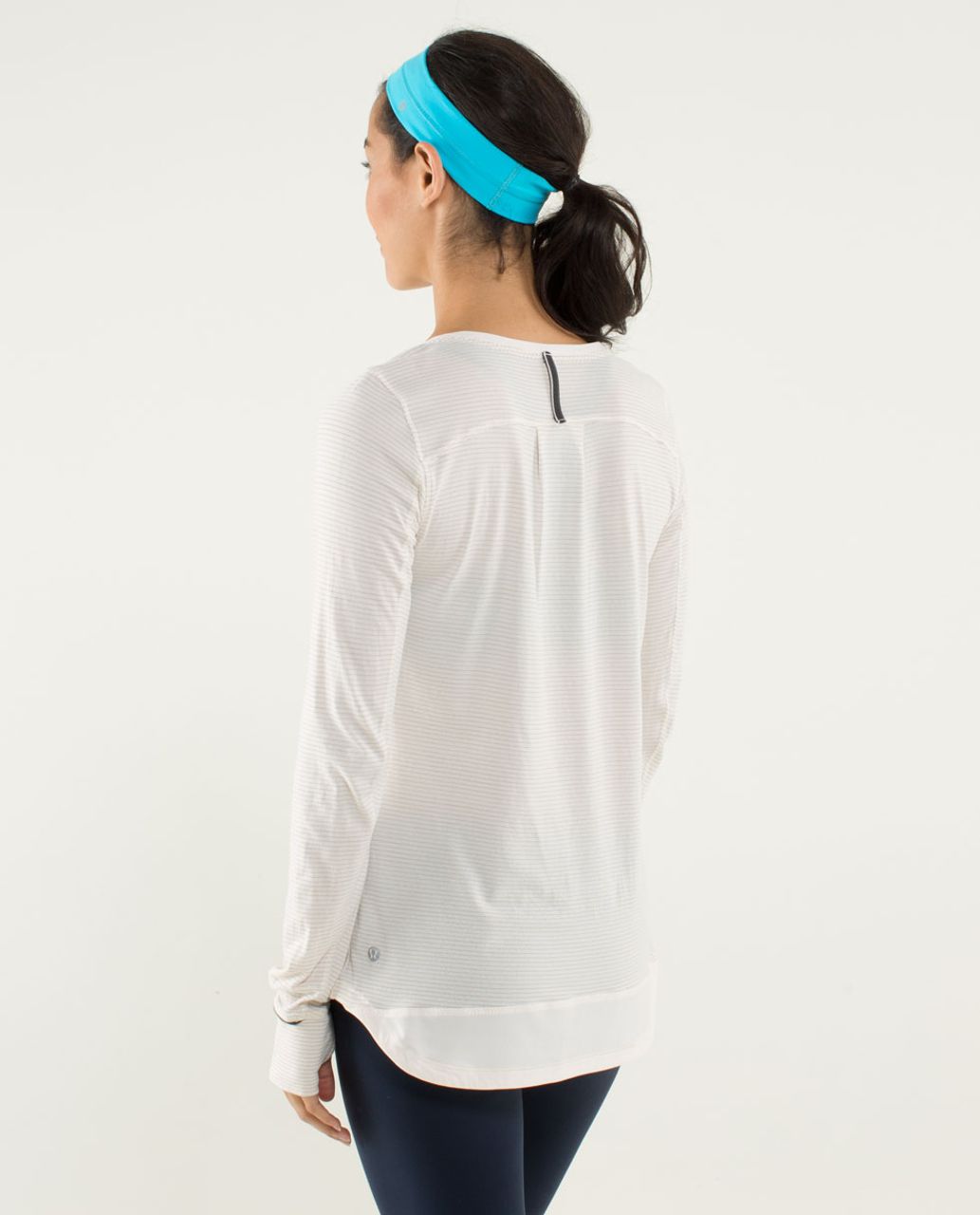 Lululemon Race Me Long Sleeve - Angel Wing