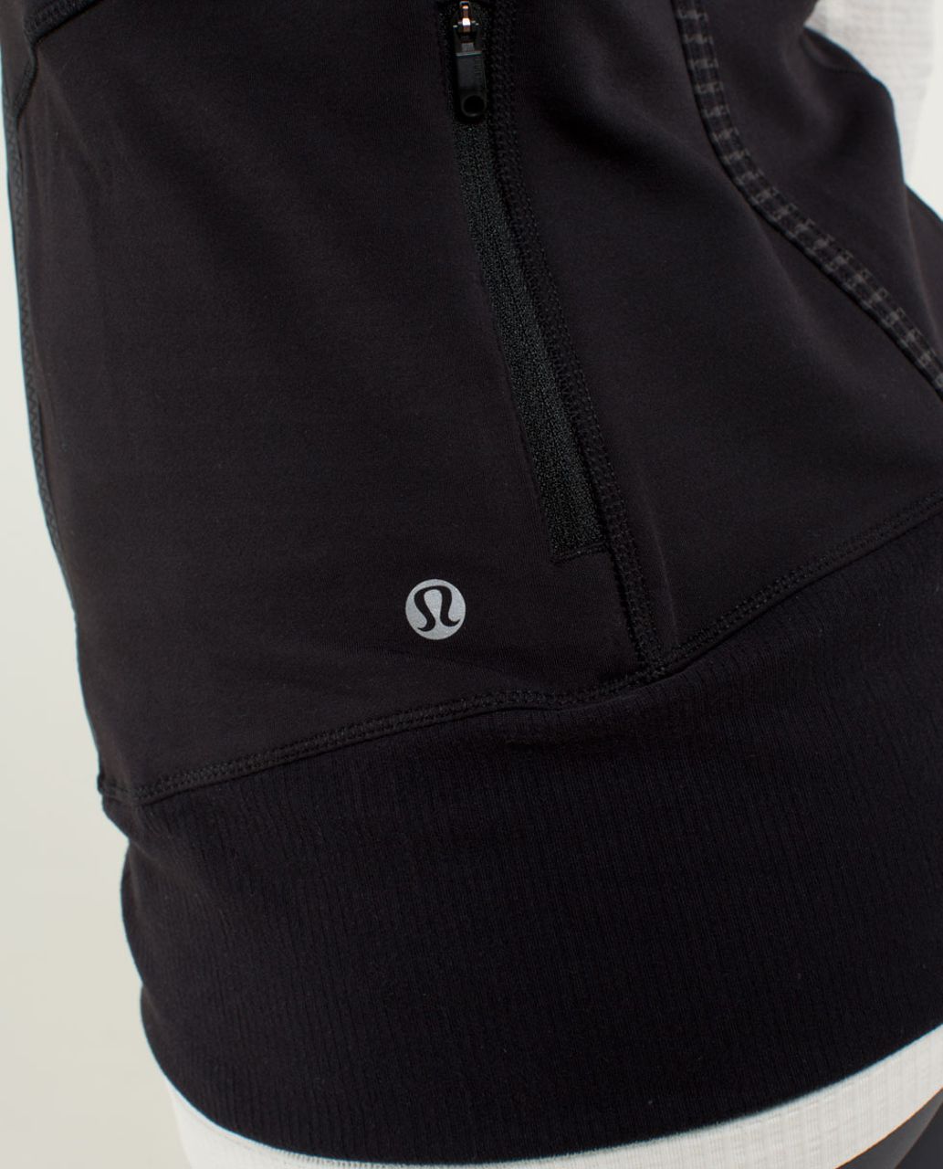 Lululemon Won't Stop Vest - Mini Hyper Stripe Baroque Blue / Black