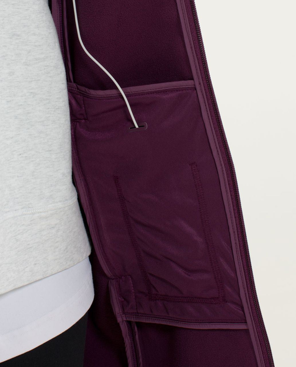 Lululemon City Softshell *Tweed - Plum