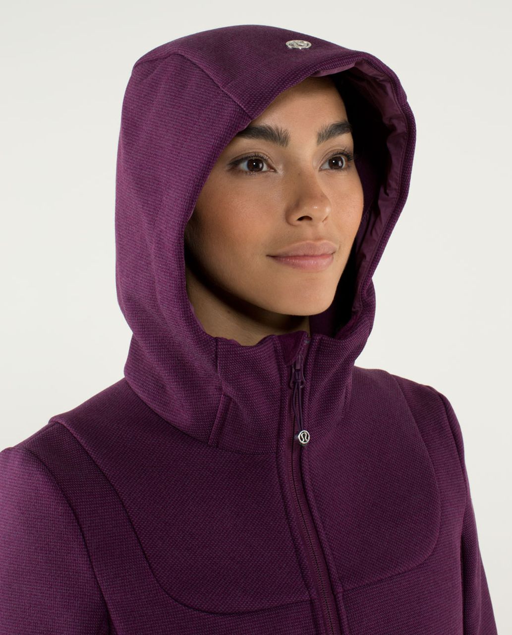 Lululemon City Softshell *Tweed - Plum