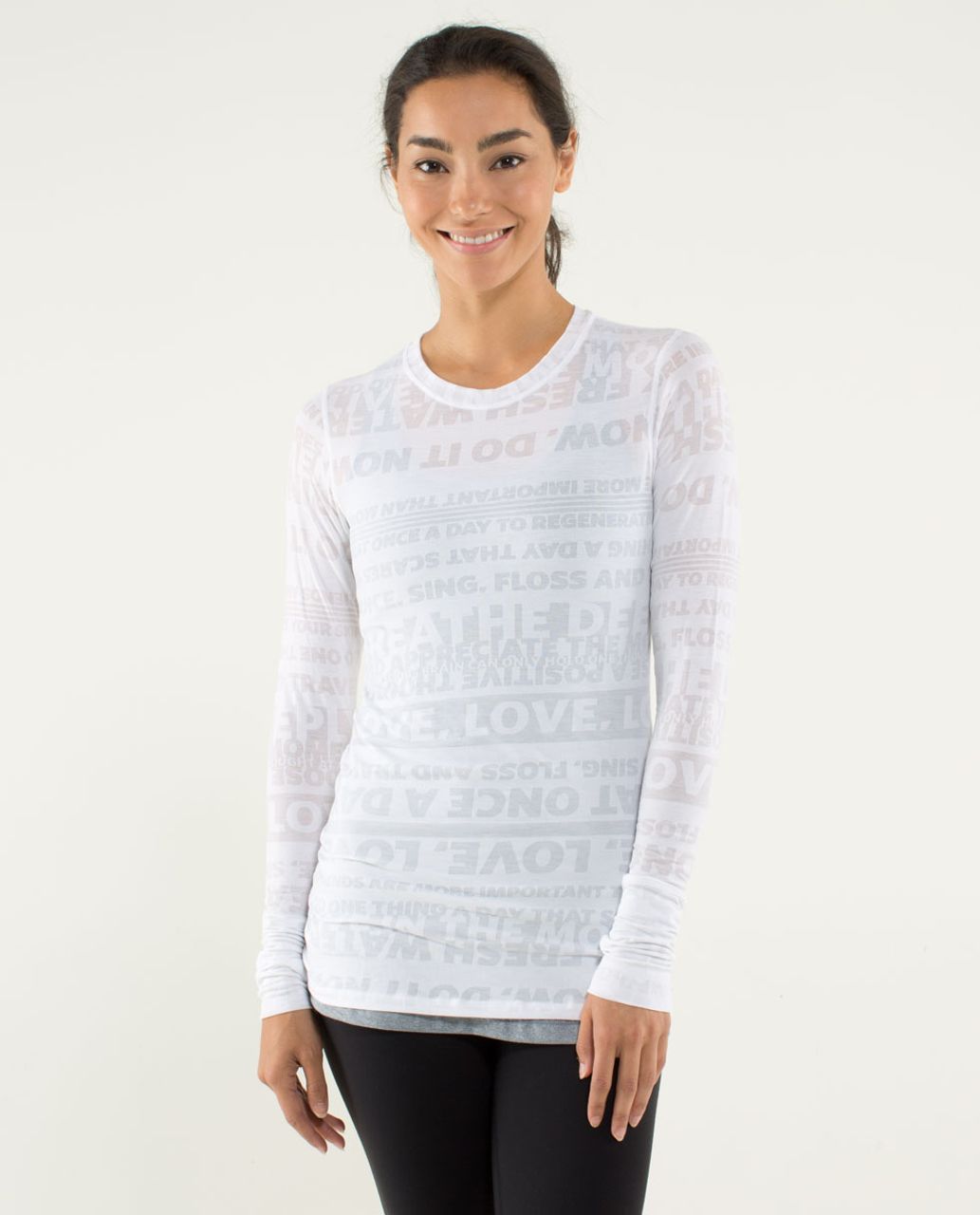 Lululemon Discover Manifesto Long Sleeve Tee - Concord Grape - lulu fanatics