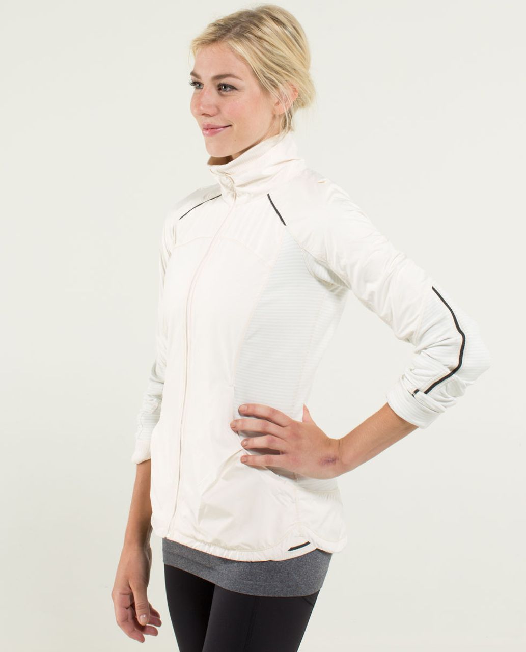 Lululemon Can't Stop Jacket - Hyper Stripe Angel Wing / Angel Wing / Angel Wing