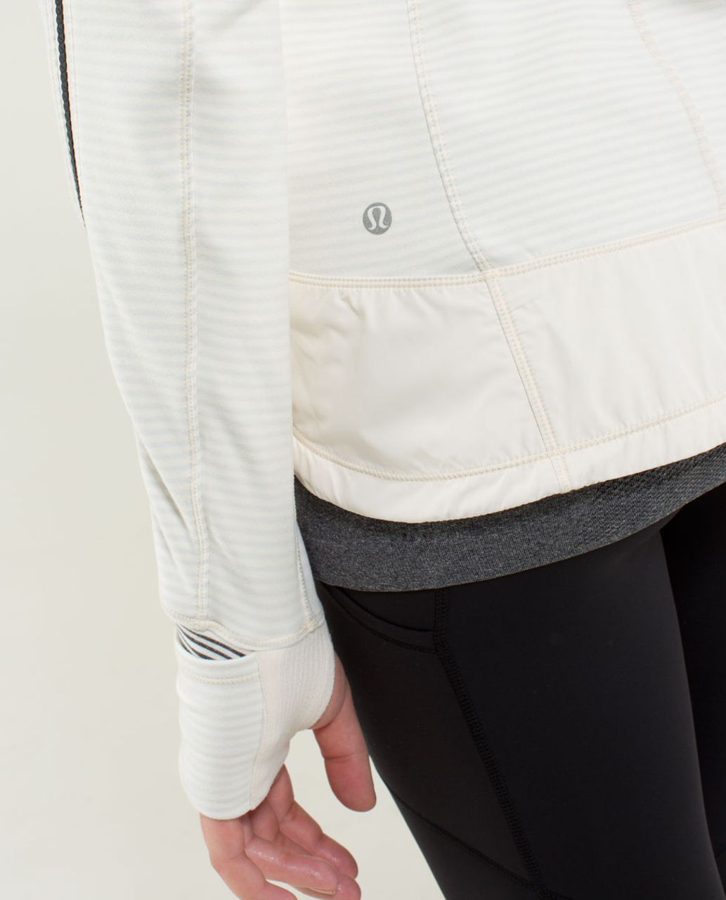 Lululemon Can't Stop Jacket - Hyper Stripe Angel Wing / Angel Wing / Angel Wing