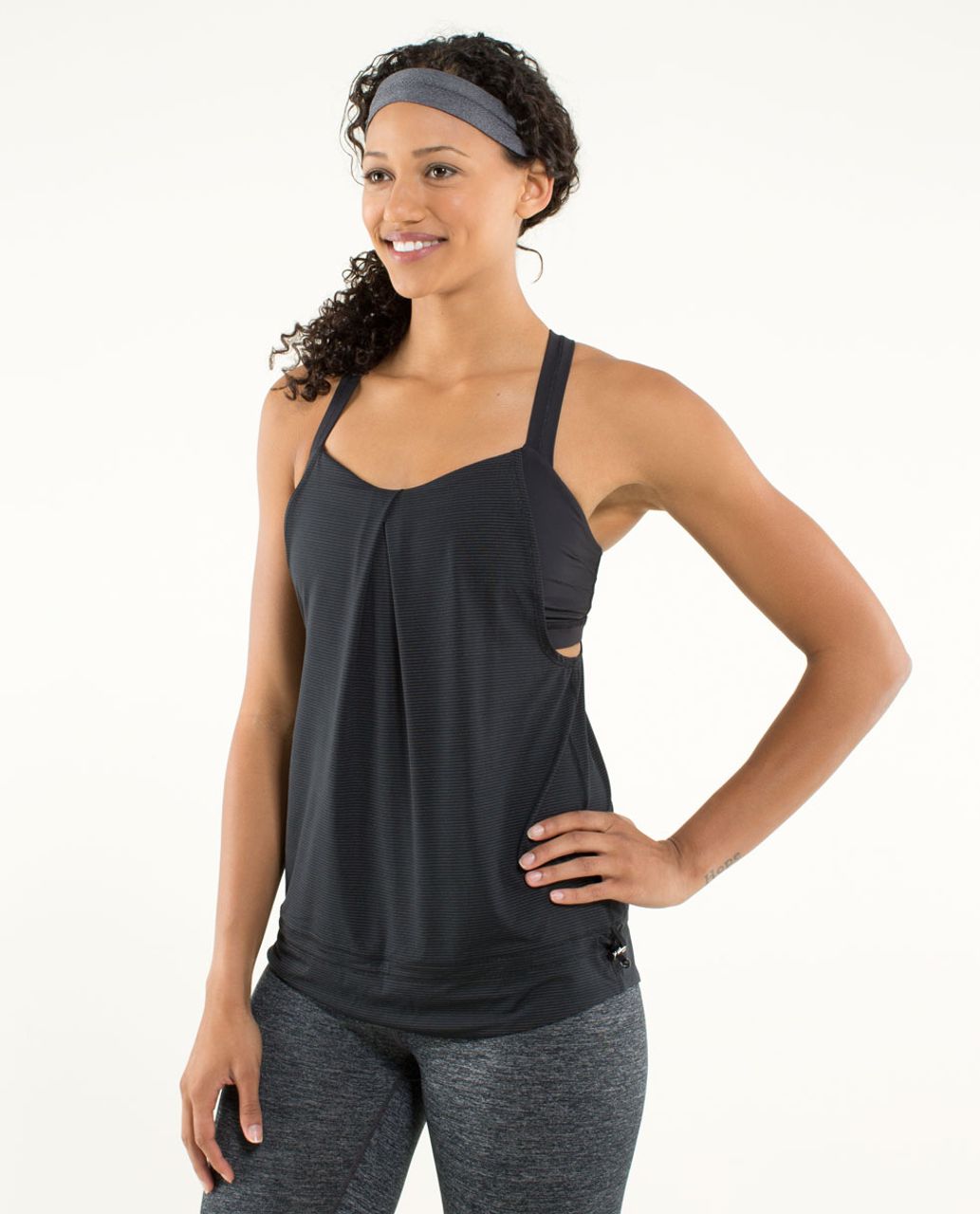 Lululemon Rest Less Tank - Black - lulu 