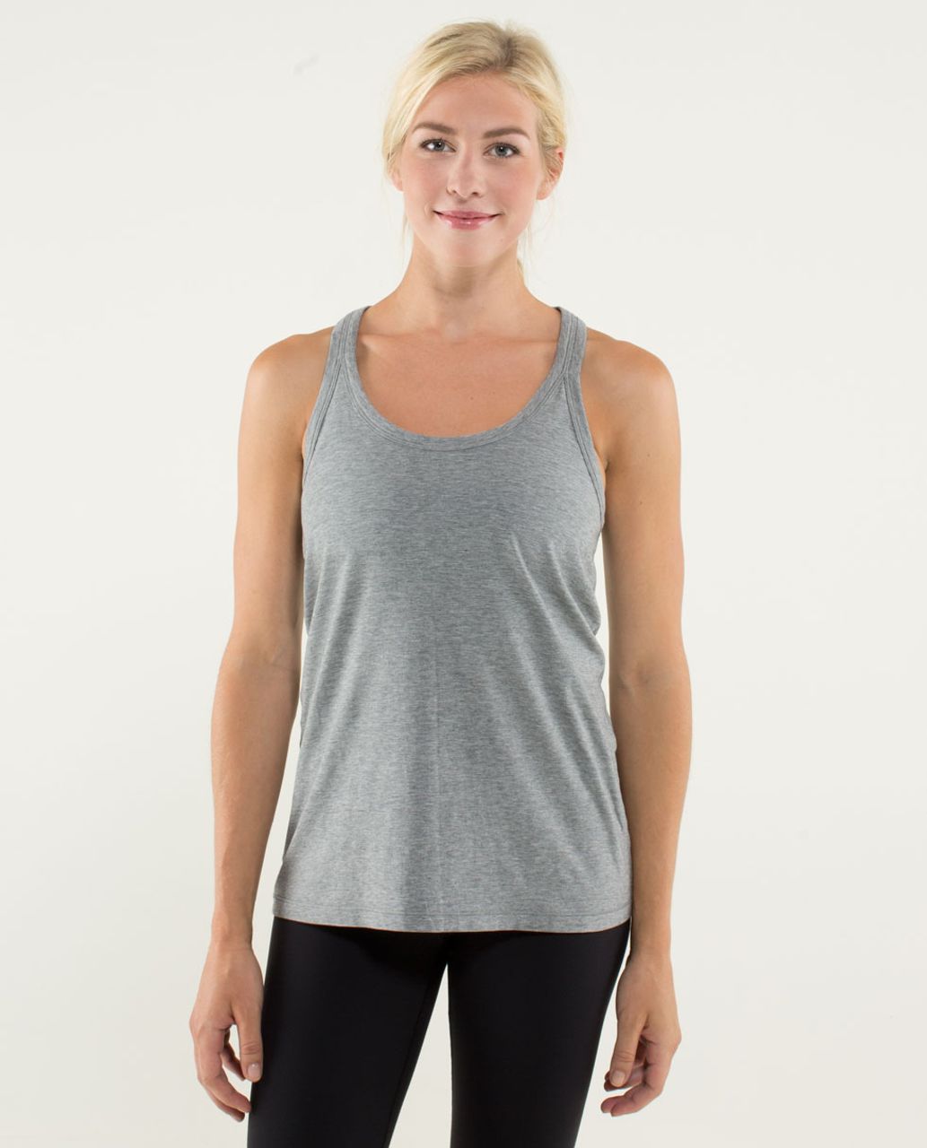 Lululemon Modern Racerback - Heathered Medium Grey