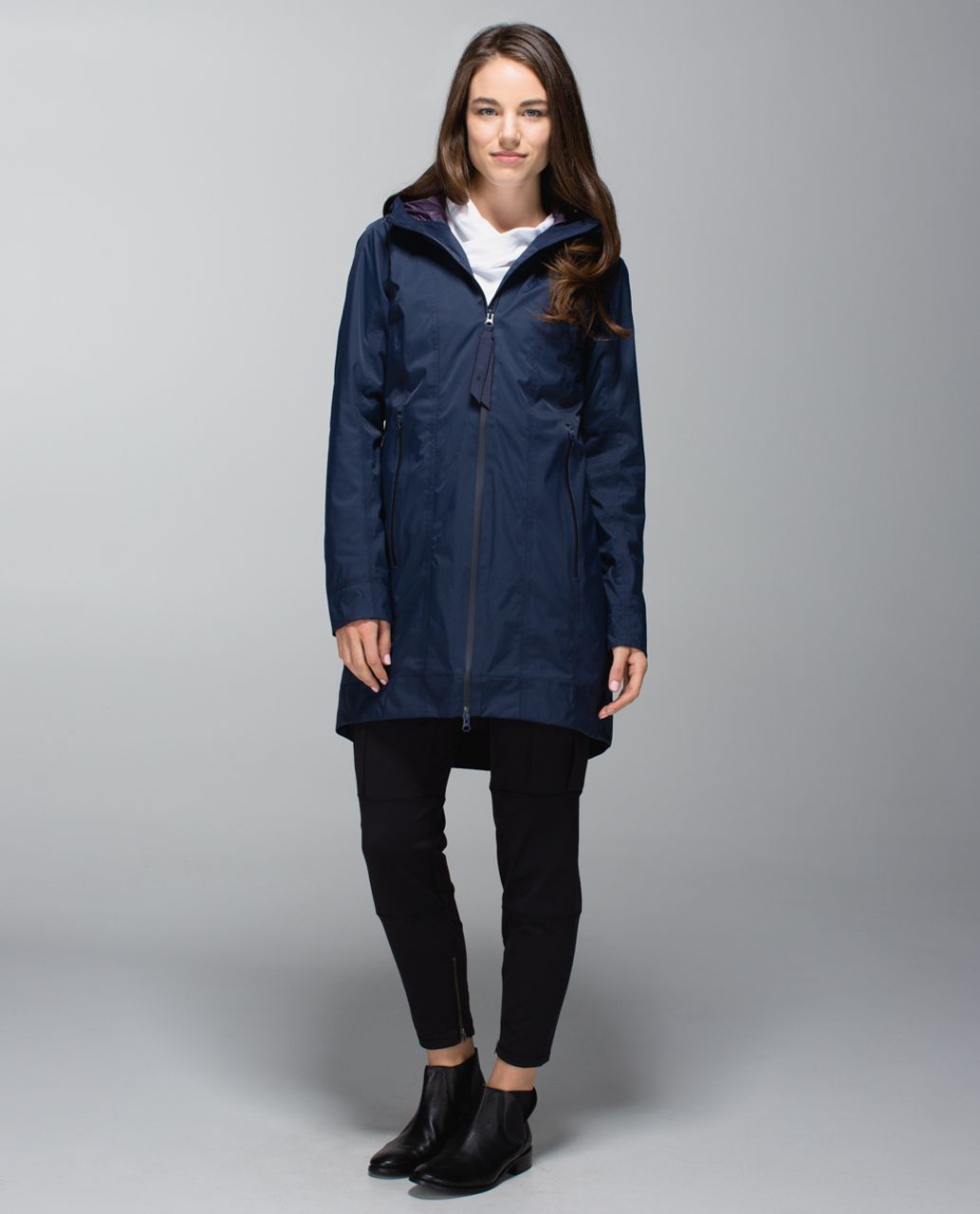 Lululemon Right As Rain Jacket - Inkwell - lulu fanatics