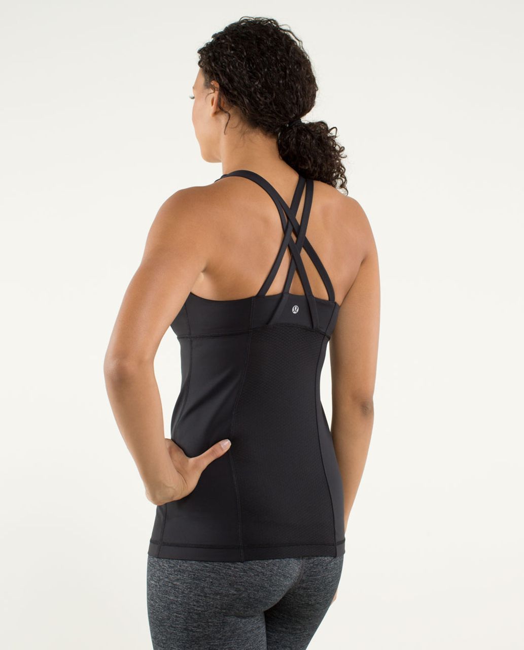 Lululemon Energy Tank - Midnight Iris Multi / Black