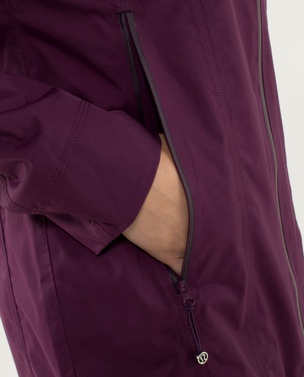 Lululemon Right As Rain Jacket - Plum