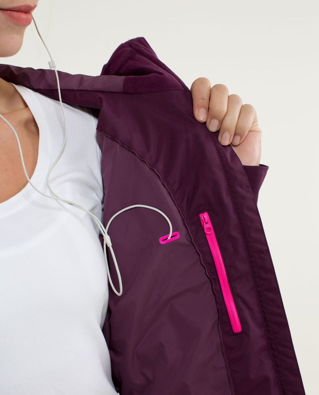 Lululemon Right As Rain Jacket - Plum