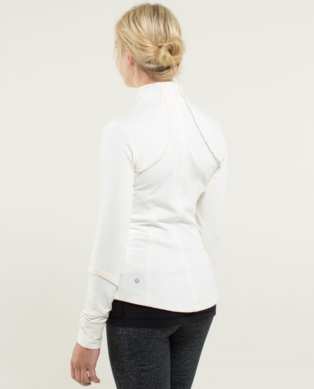 Lululemon Forme Jacket *Ruffled Up - Angel Wing / Hyper Stripe Angel Wing