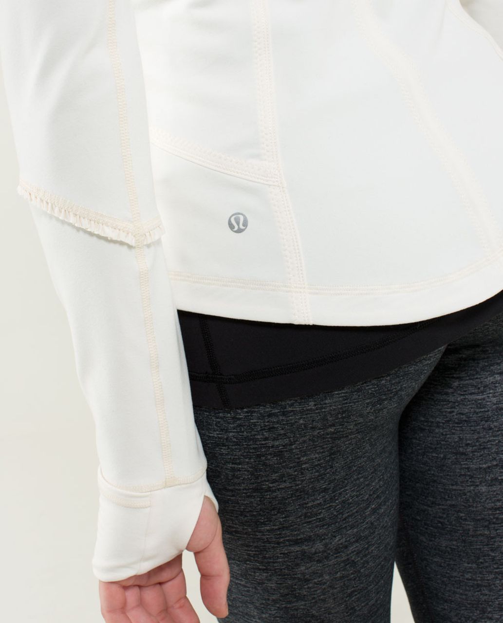 Lululemon Forme Jacket *Ruffled Up - Angel Wing / Hyper Stripe Angel Wing