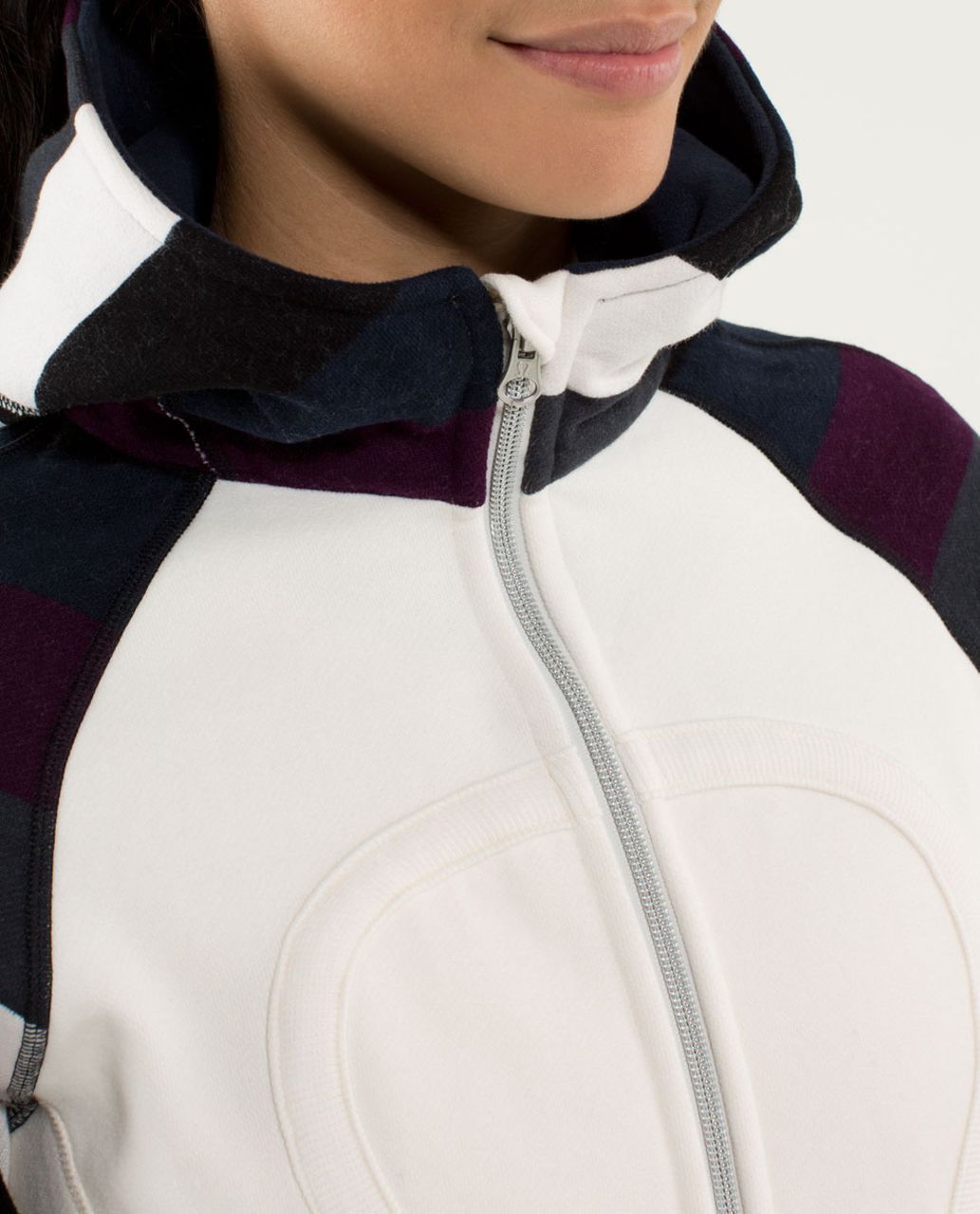 Lululemon Scuba Hoodie *Stretch (Lined Hood) - Angel Wing / Pow Stripe Printed Angel Wing / Inkwell