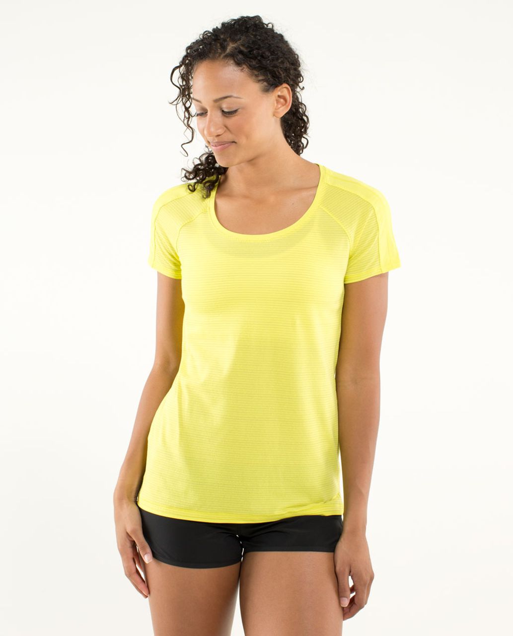 Lululemon Race Me Short Sleeve - Split Pea