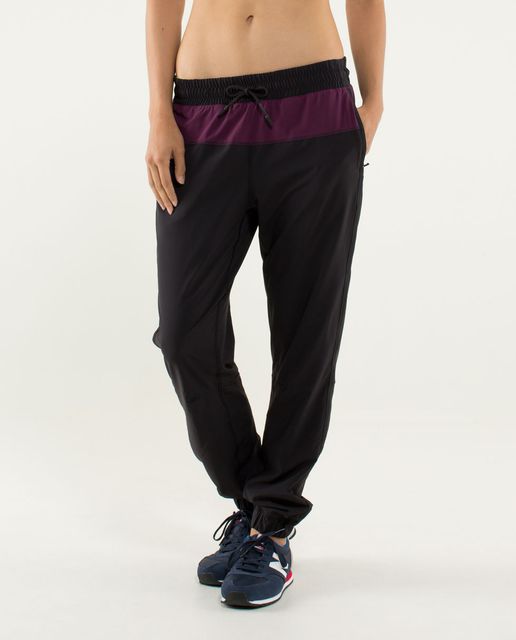 Lululemon Track To Reality Pant (First Release) - Black - lulu fanatics