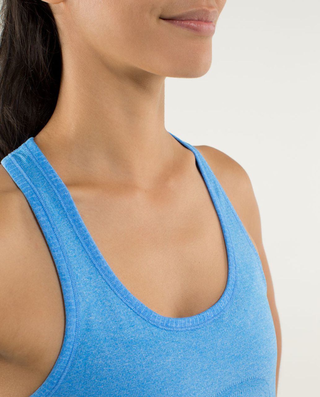 Lululemon Run:  Swiftly Tech Racerback - Heathered Cornflower