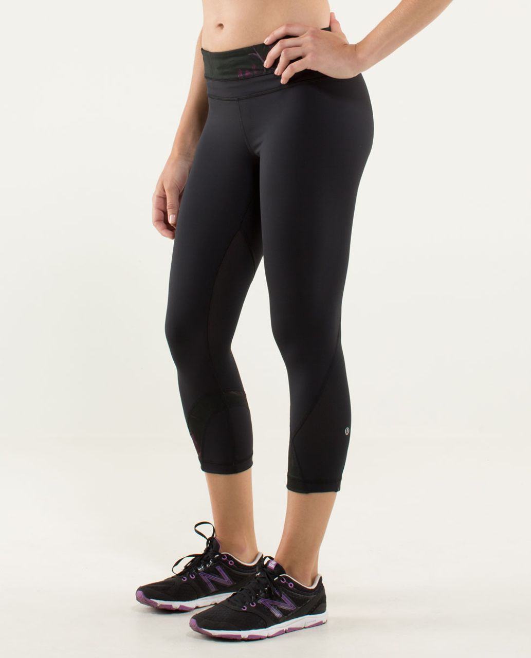 Lululemon Run For Fun Crop *Full-On Luxtreme - Savasana Camo 20cm