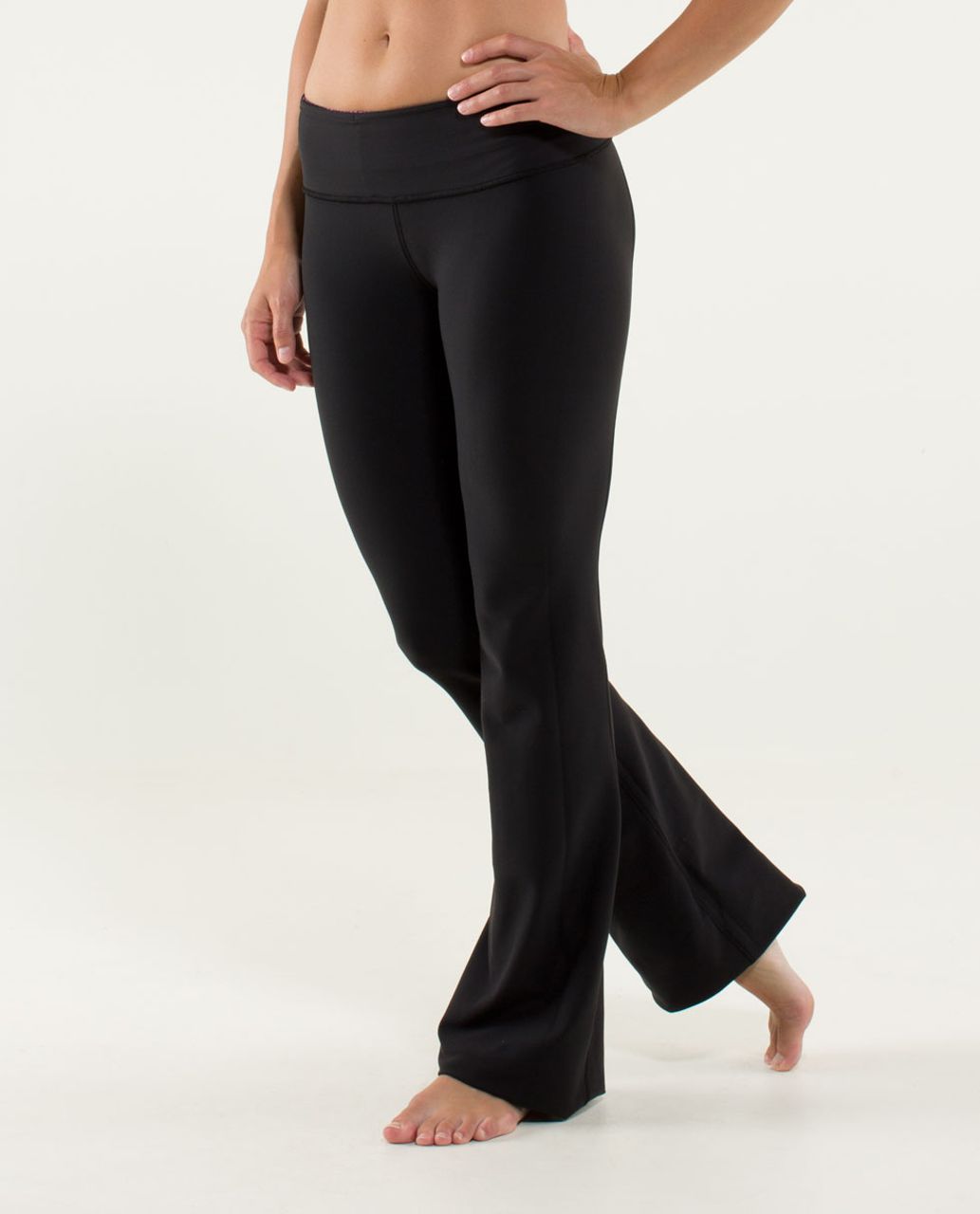 Lululemon Groove Pant (Regular) - Black / Quilt 03 Fall 2013