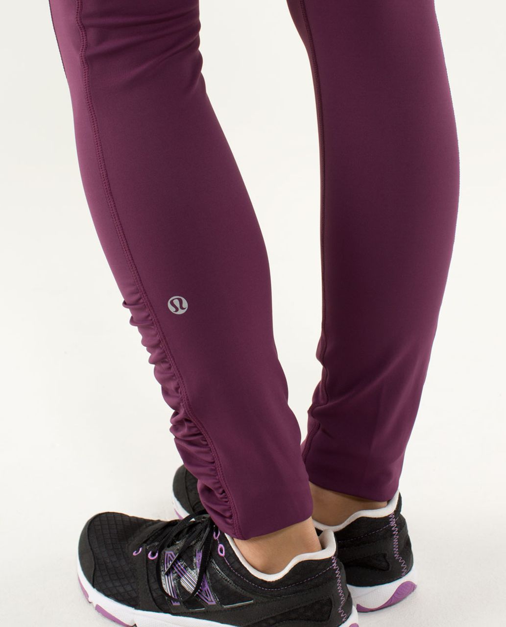 Lululemon Speed Tight *Cozy - Plum / Hyper Stripe Plum