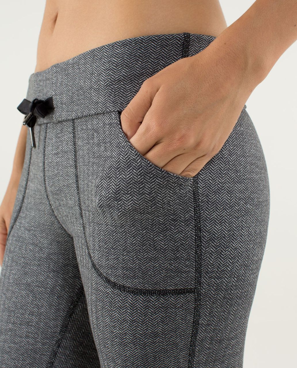 Lululemon Skinny Will Pant *Textured - Heathered Slate / Black - lulu ...