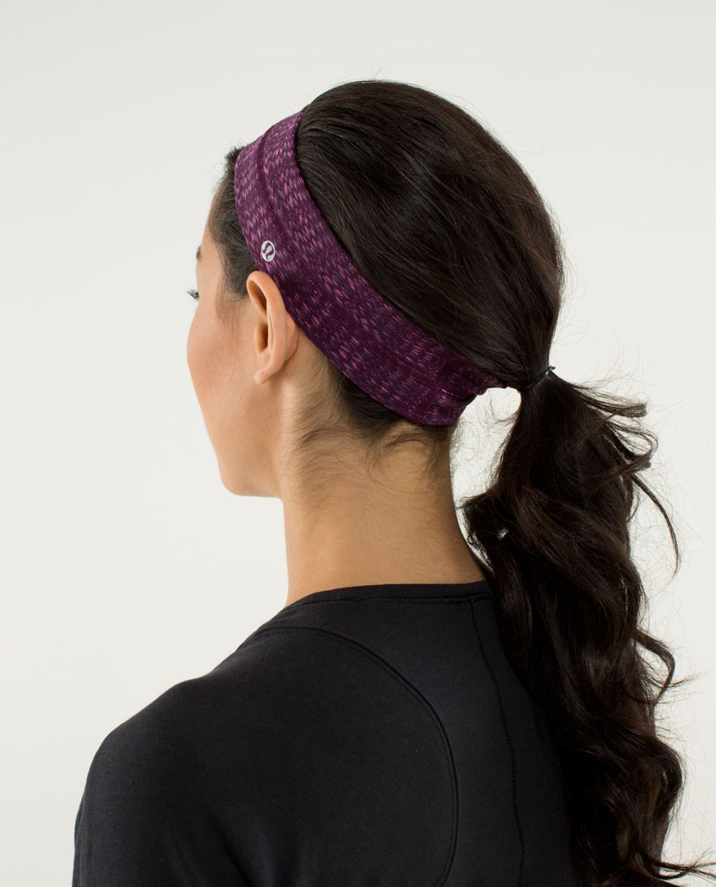 Lululemon Fly Away Tamer Headband - Ziggy Wee August Glo