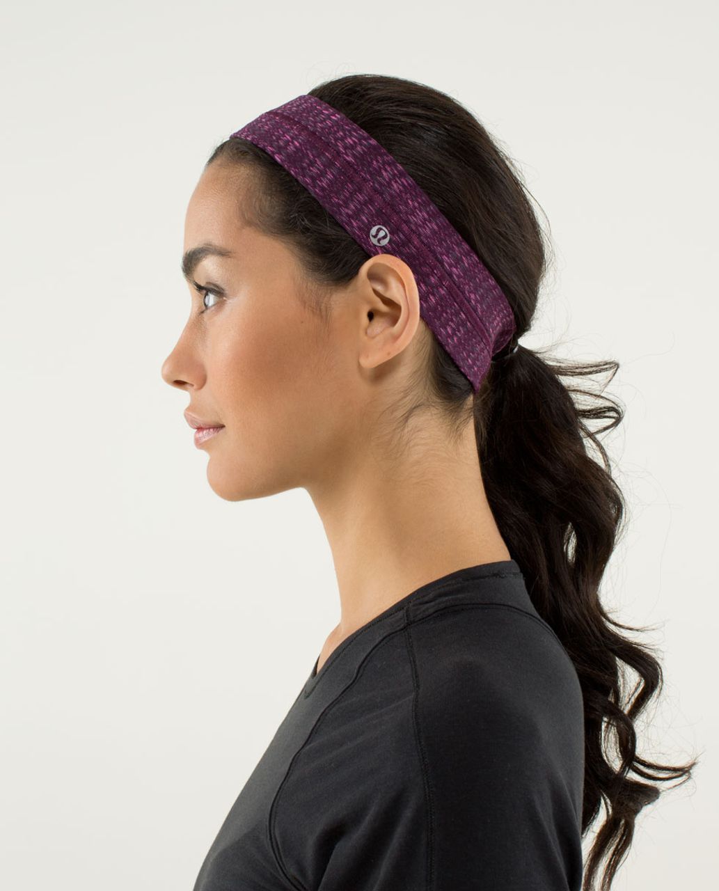 Lululemon Fly Away Tamer Headband - Ziggy Wee August Glo