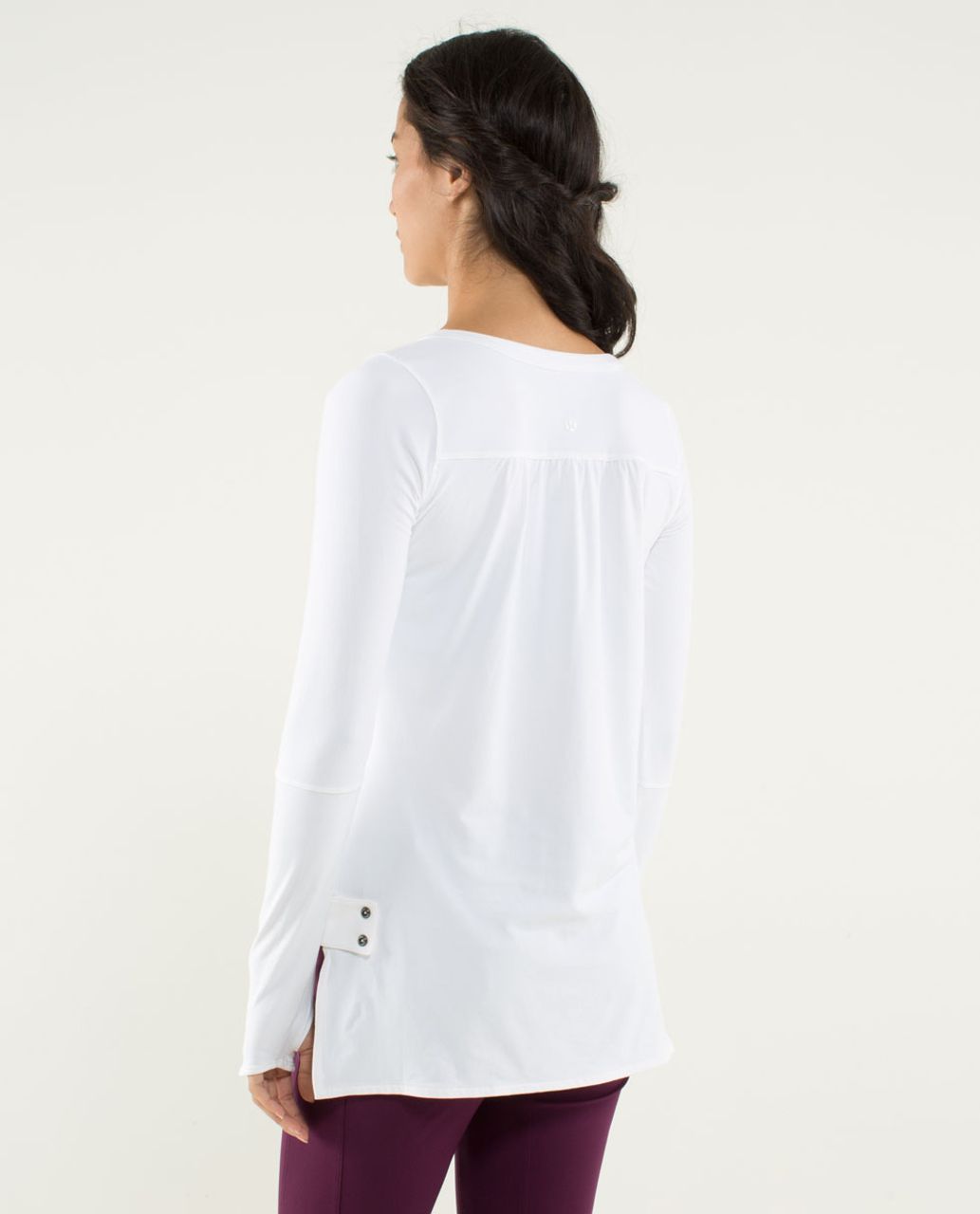 Lululemon Urbanite Henley Long Sleeve - White