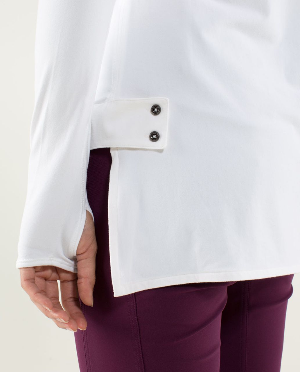 Lululemon Urbanite Henley Long Sleeve - White