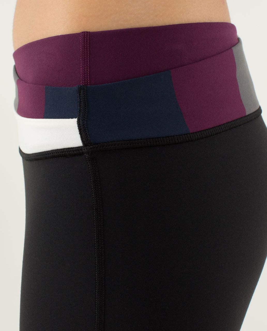 Lululemon Astro Pant (Regular) - Black / Plum / Pow Stripe Angel Wing