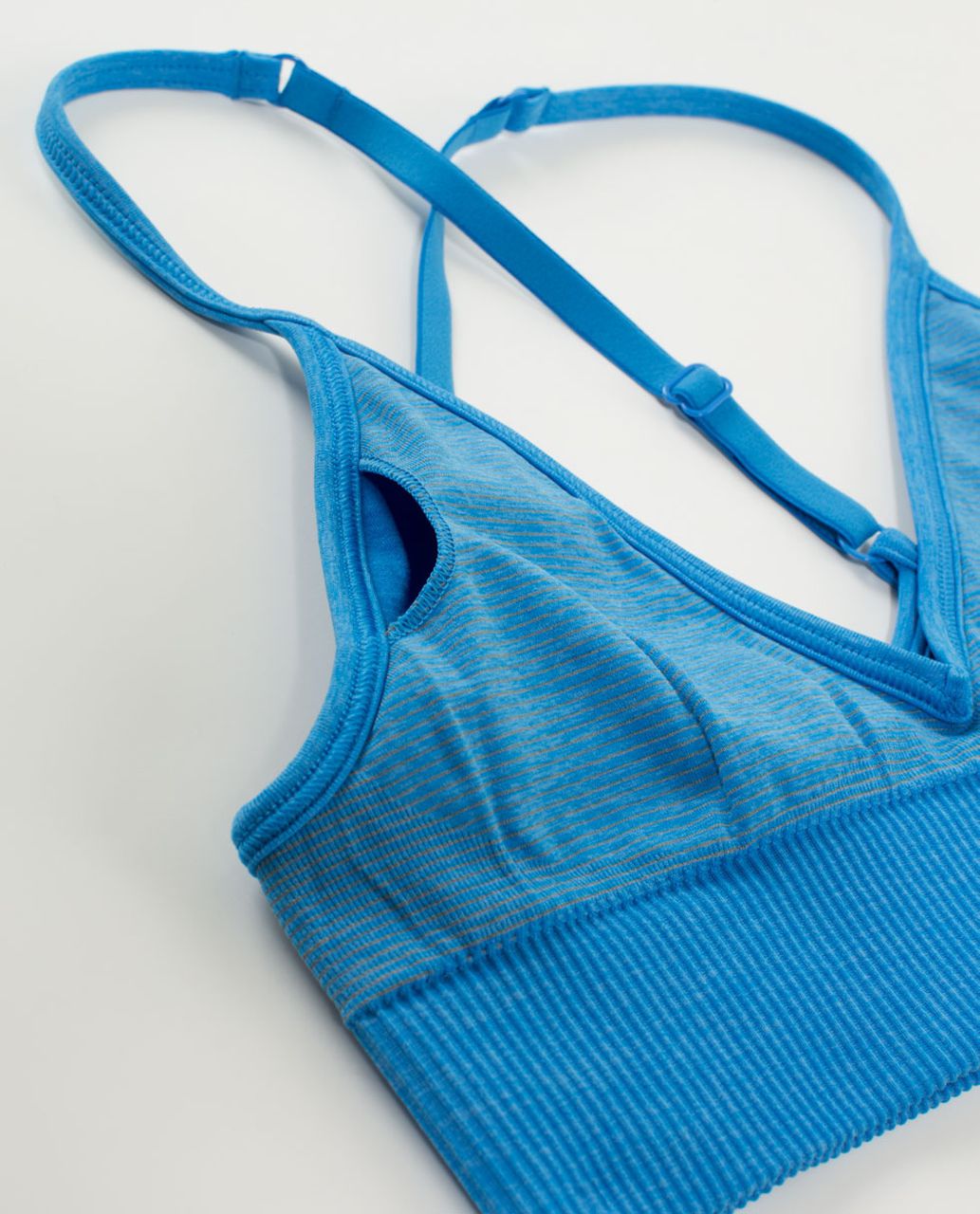 Lululemon Ebb To Street Bra - Heathered Cornflower