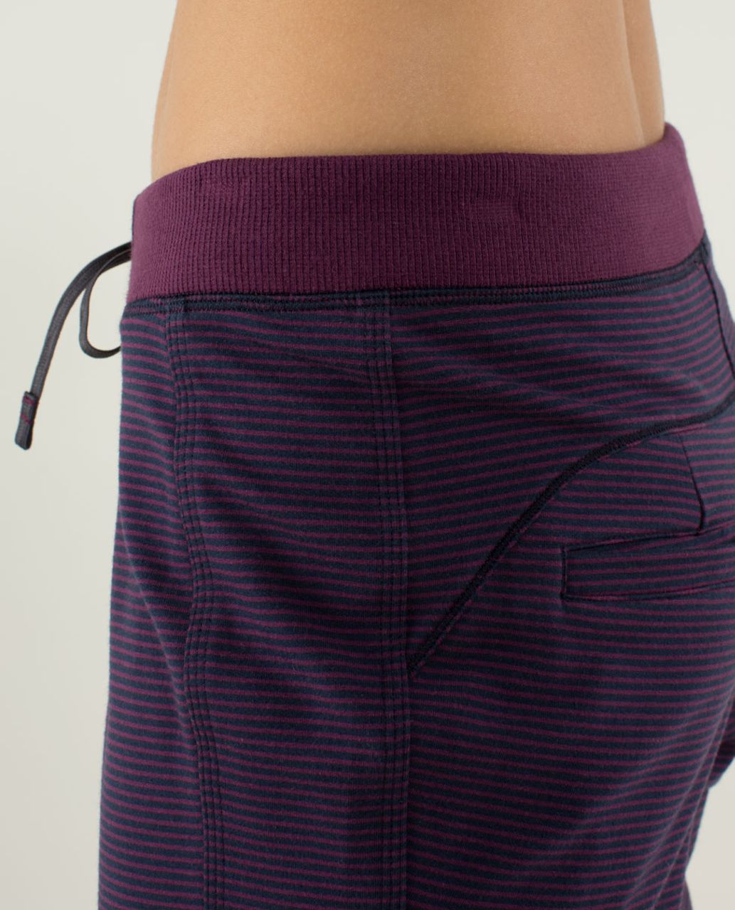 Lululemon Bliss Break Sweatpant - Wagon Stripe Inkwell Plum / Plum