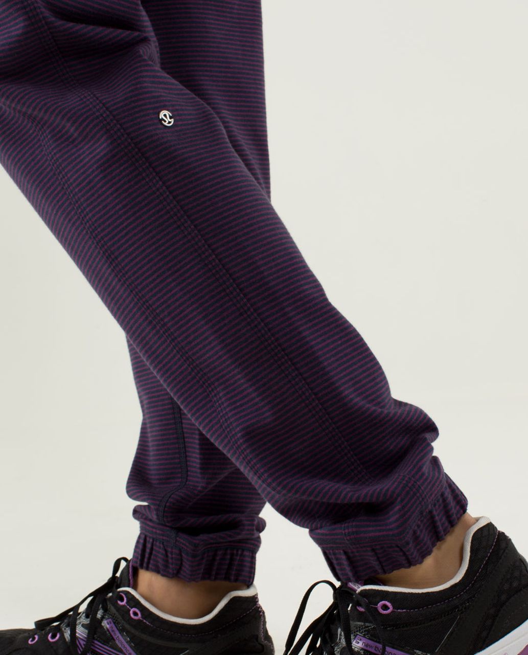 Lululemon Bliss Break Sweatpant - Wagon Stripe Inkwell Plum / Plum