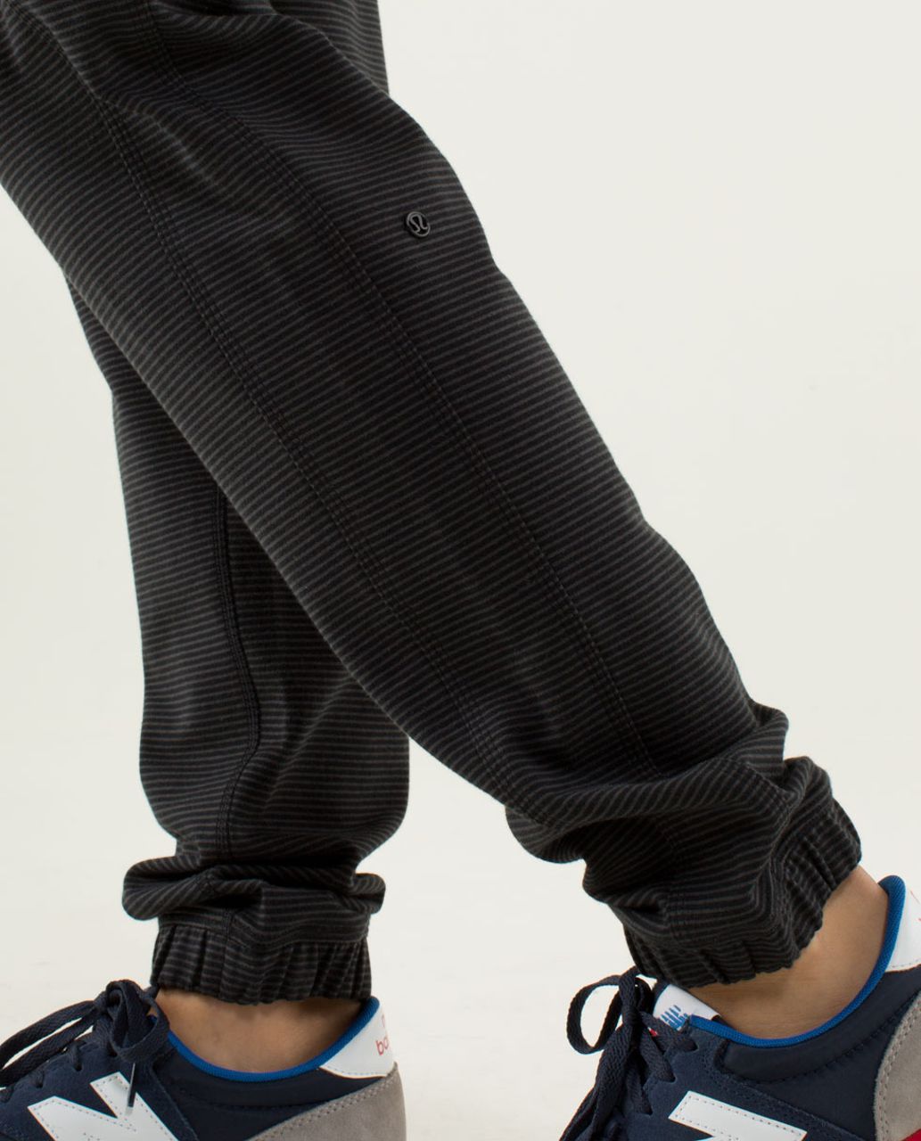 Lululemon Bliss Break Sweatpant - Wagon Stripe Black Soot / Black