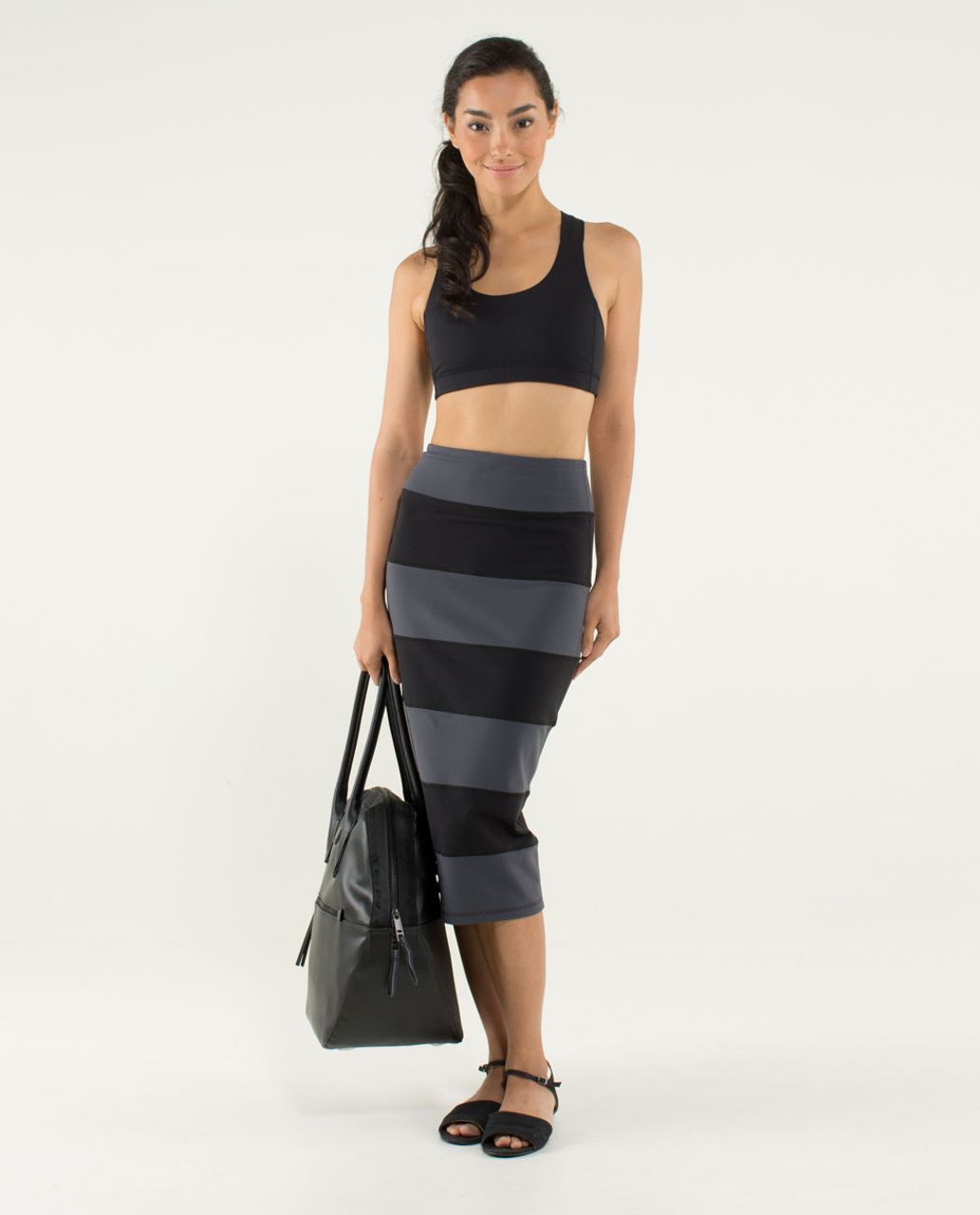 Lululemon Yoga Over Skirt - Coal 