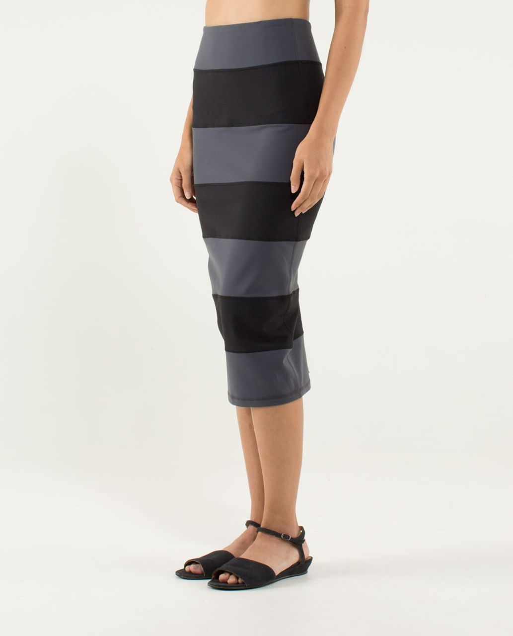 Lululemon Yoga Over Skirt - Coal /  Black