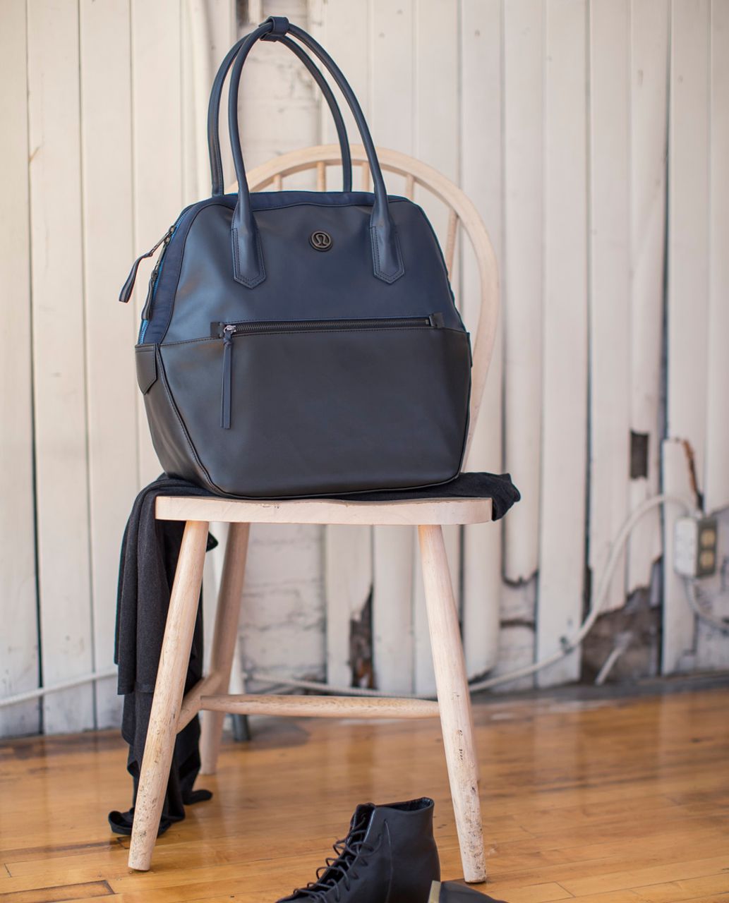 Lululemon Happy Hatha Hour Bag - Inkwell / Black