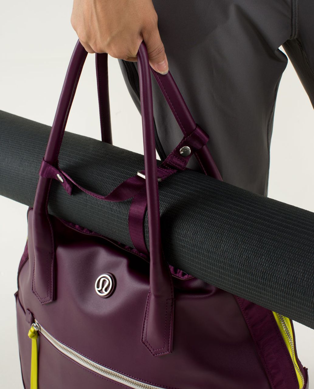 Lululemon Happy Hatha Hour Bag - Plum