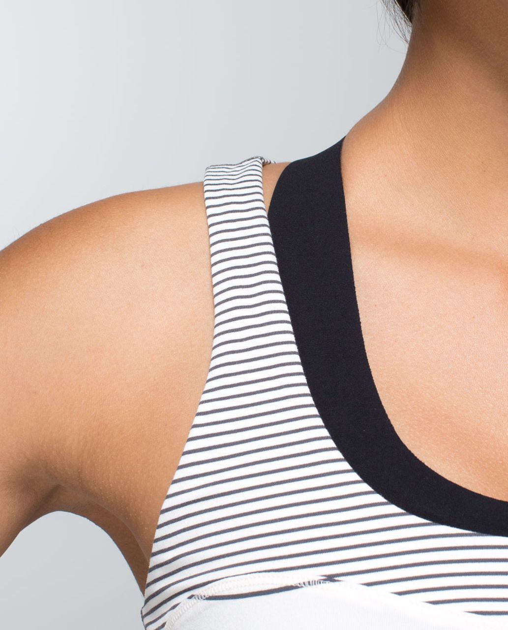 Lululemon Run:  First Base Tank - Slalom Stripe Angel Wing / Hyper Stripe Angel Wing