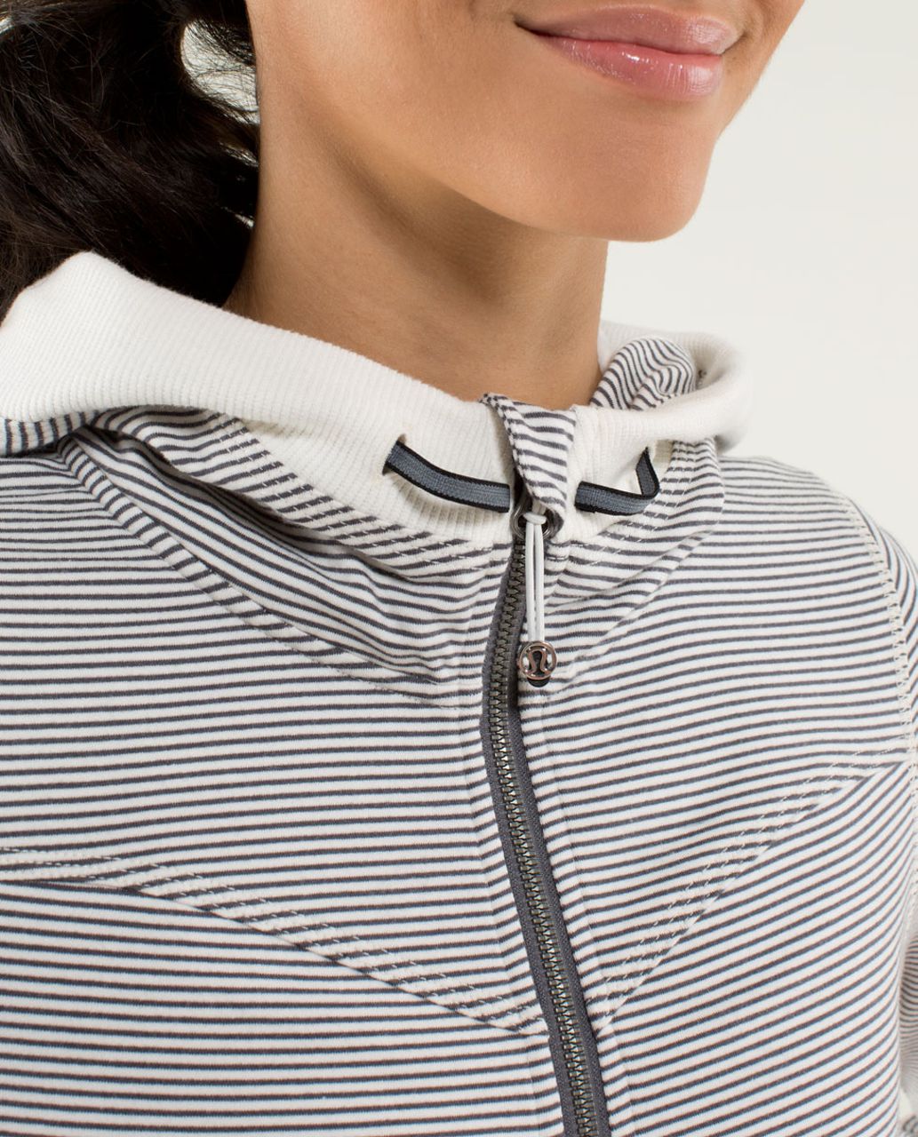 Lululemon Bliss Break Hoodie - Wagon Stripe Angel Wing Soot Light / Angel Wing