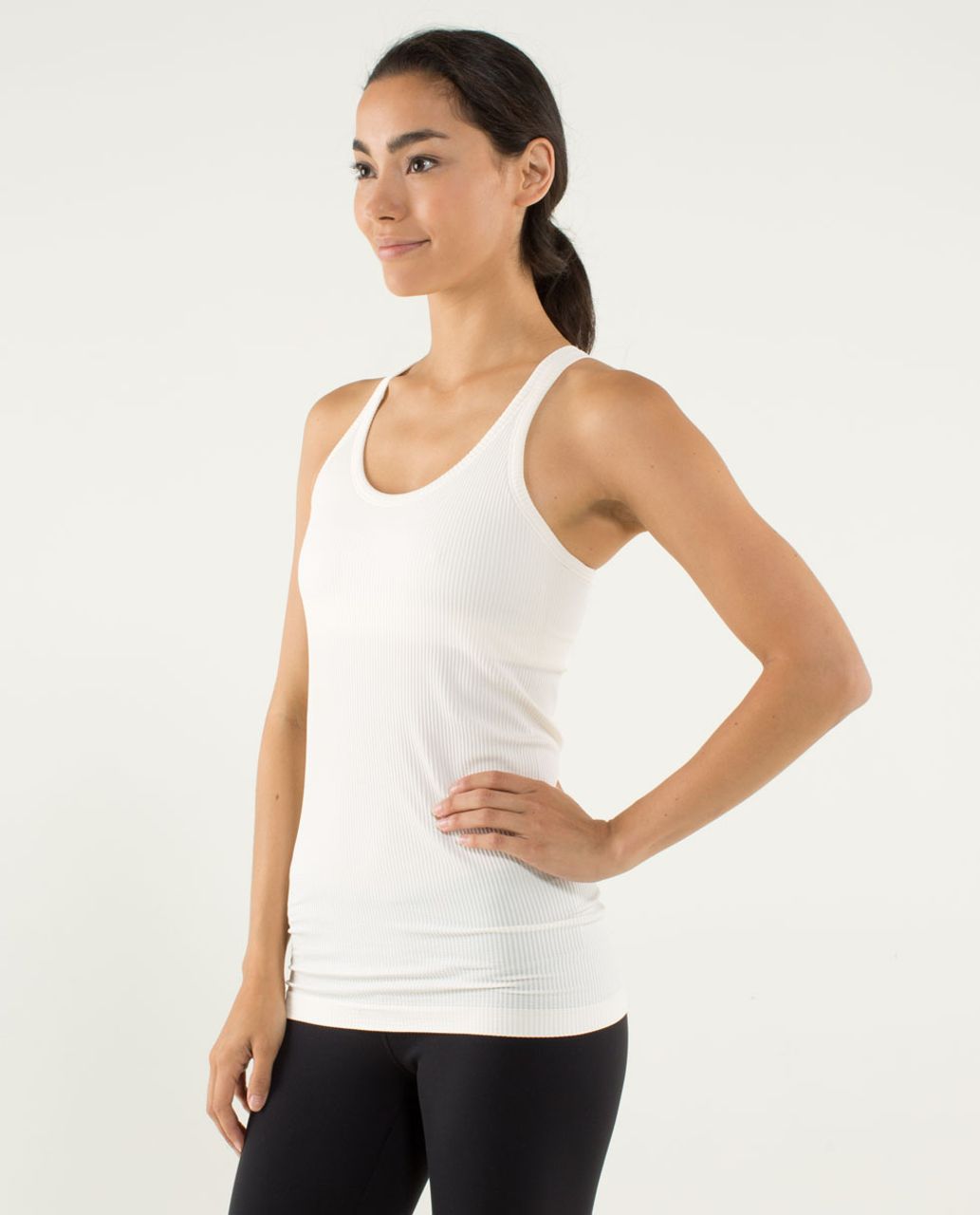 Lululemon Ebb To Street Tank - Heathered Angel Wing