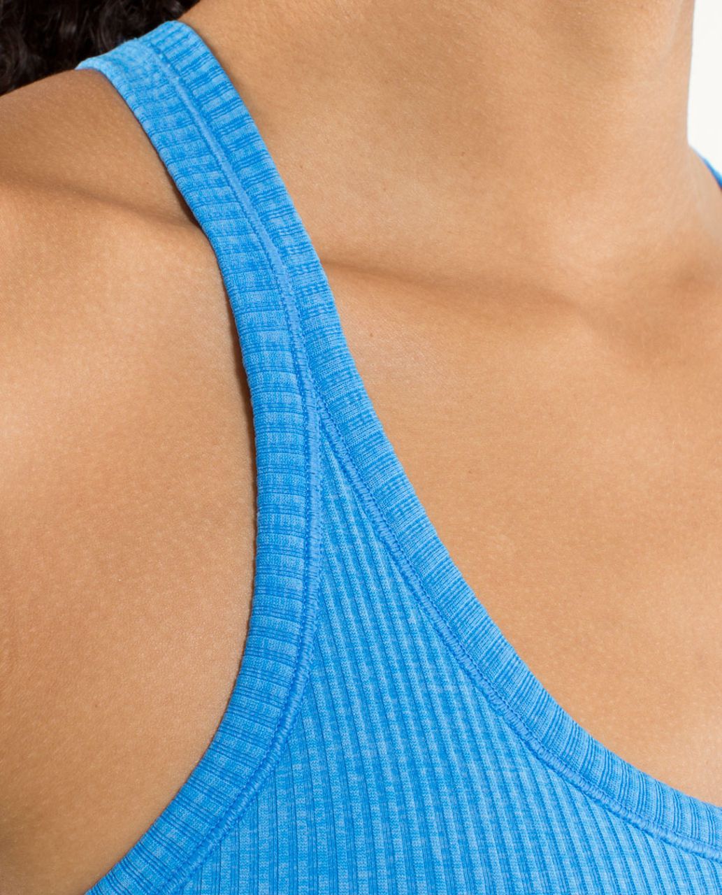 Lululemon Ebb To Street Tank - Heathered Cornflower