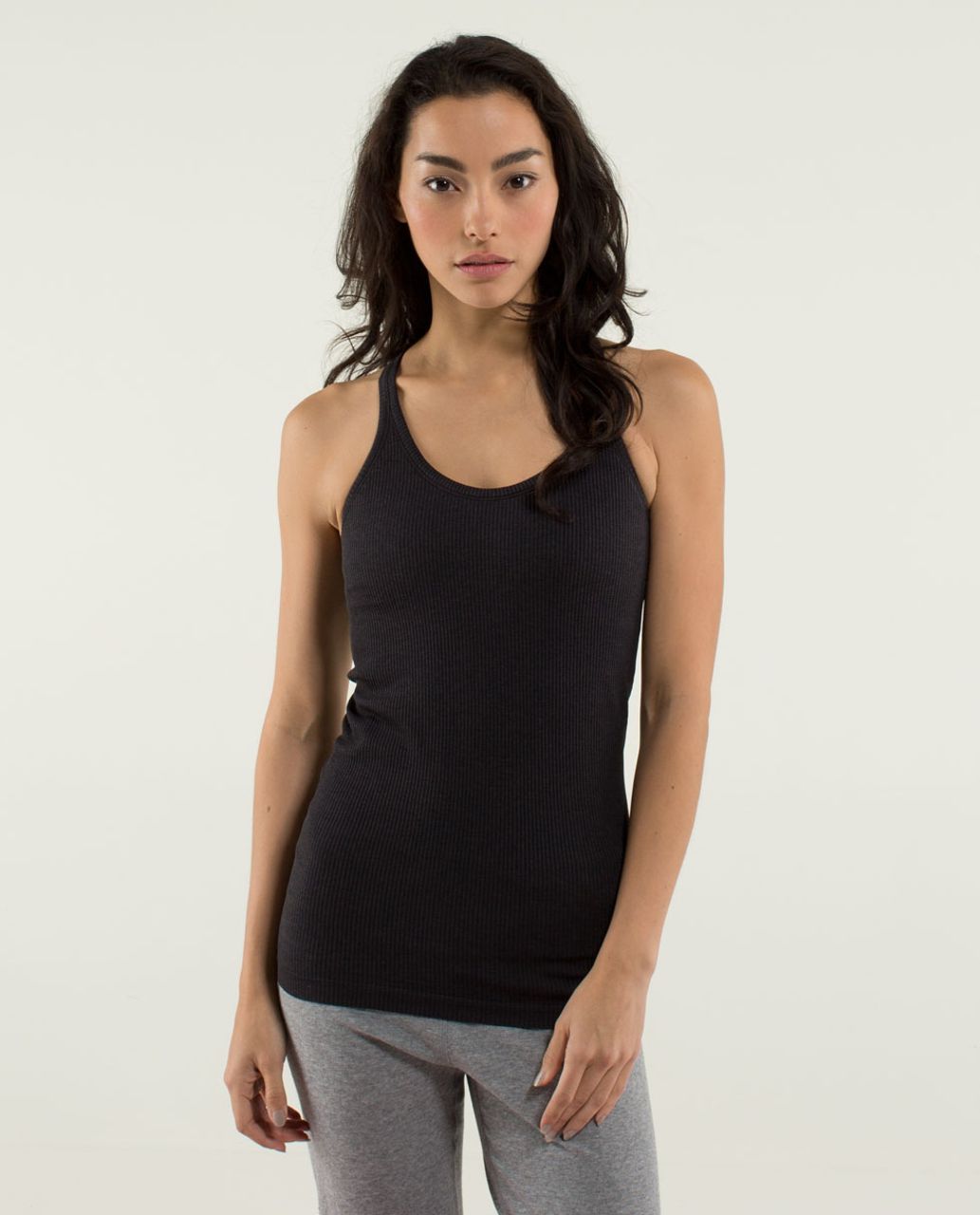 On Camiseta Running Mujer - Tank-T - Creek & Black