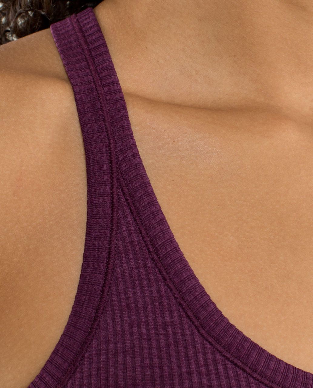 Lululemon Ebb To Street Tank - Heathered Plum