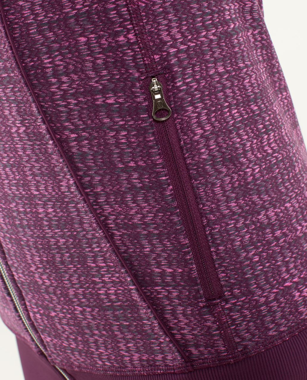 Lululemon Nice Asana Jacket - Ziggy Wee August Glo / Plum