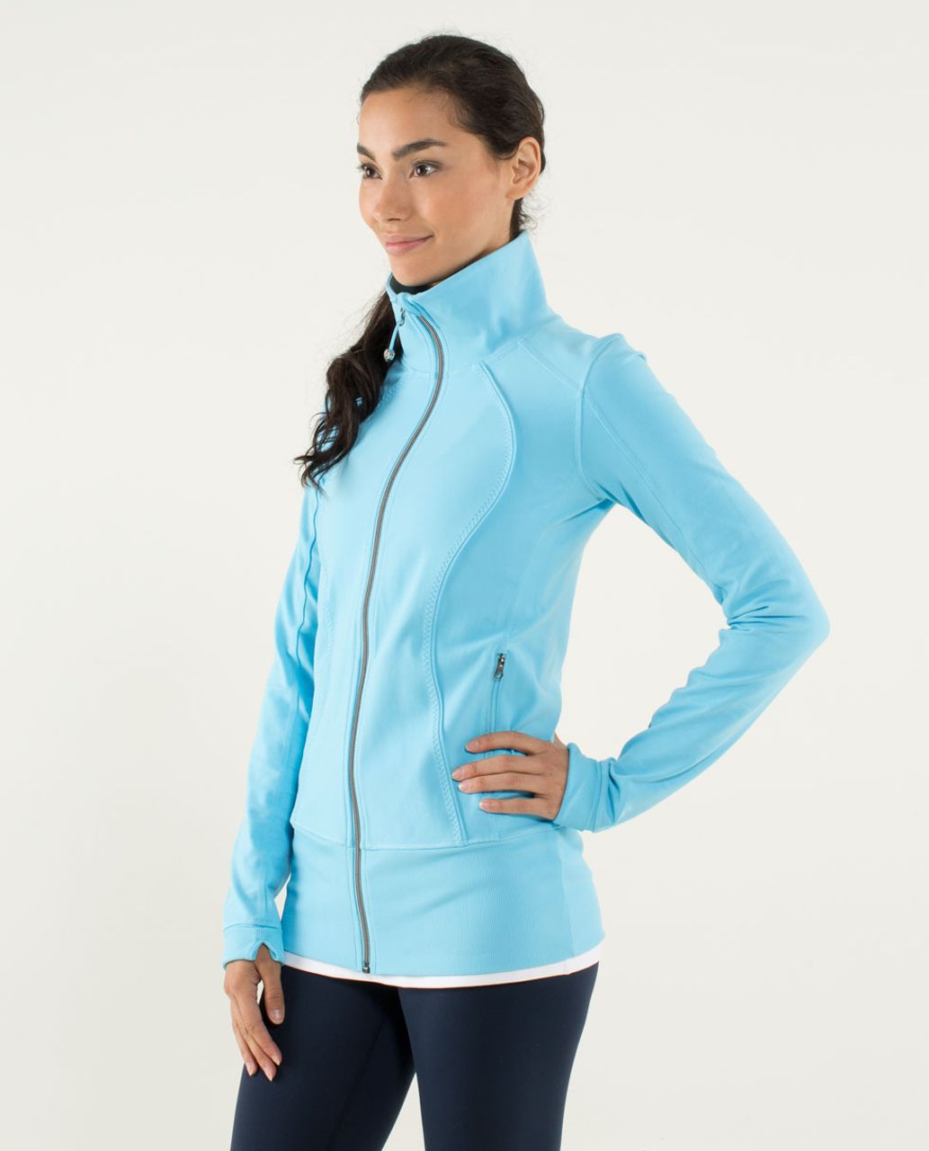 Lululemon Nice Asana Jacket - Blue Moon