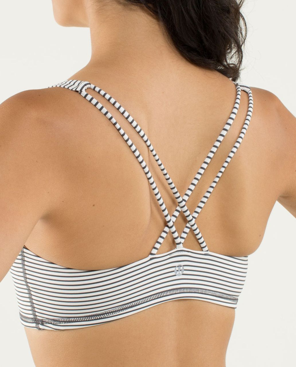 Lululemon Free To Be Bra - Hyper Stripe Angel Wing