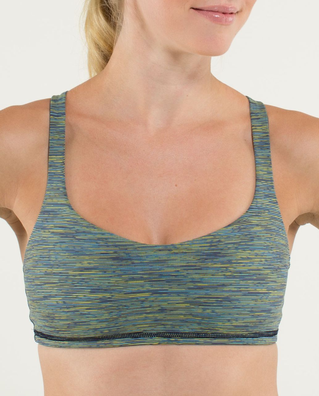 Lululemon Free To Be Bra - Wee Are From Space August Inkwell / Split Pea