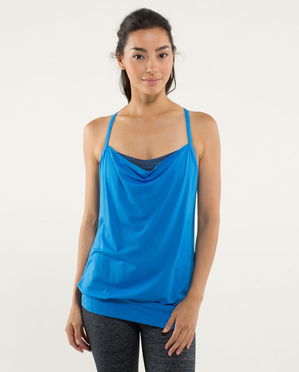 Lululemon C.Y.B Tank - Cornflower / Wee Are From Space October Inkwell