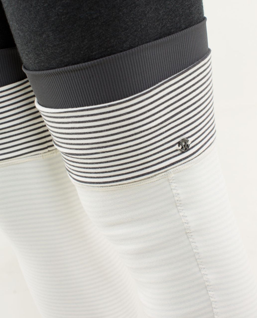 Lululemon Studio Leg Warmers - Hyper Stripe Angel Wing / Angel Wing / Soot Light